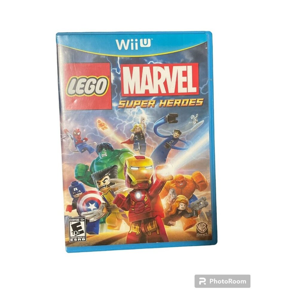 LEGO Marvel Super Heroes (Nintendo Wii U, 2013) GOOD no manual